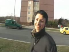 Over the road, being banged with my ecstatic Russian BBC slut